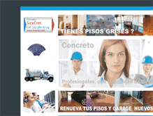 Tablet Screenshot of bioconcreto.com